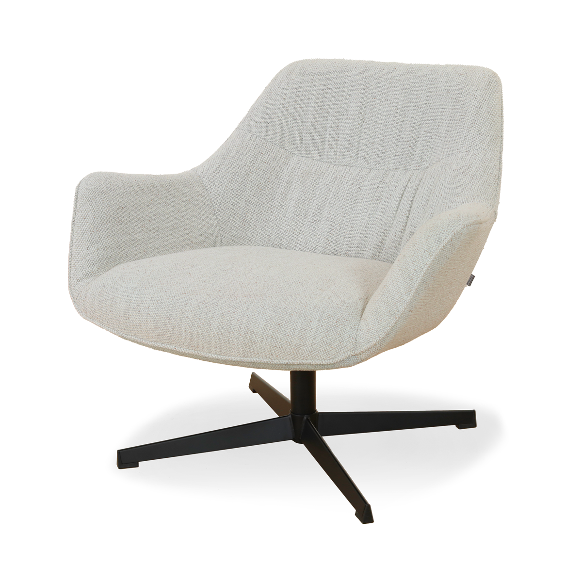 Jilou draaibare fauteuil beige melange