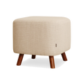 Julia poef beige - 44 x 44 cm