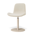 Niva-Fé draaibare tulp eetkamerstoel cottonbeige - beige onderstel